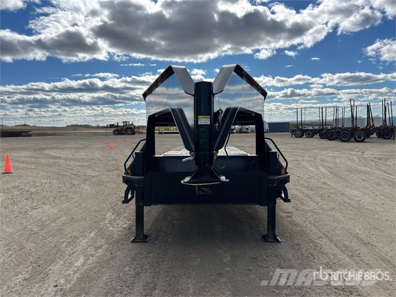 Double A GHB218-32 32 ft Tri/A Gooseneck Equipment Vehicle transport trailers