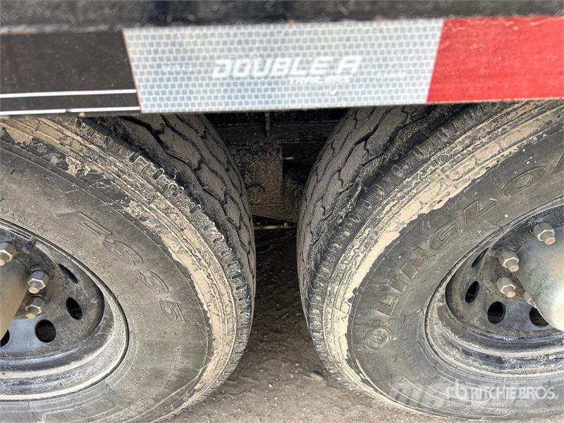 Double A GHB218-32 32 ft Tri/A Gooseneck Equipment Vehicle transport trailers
