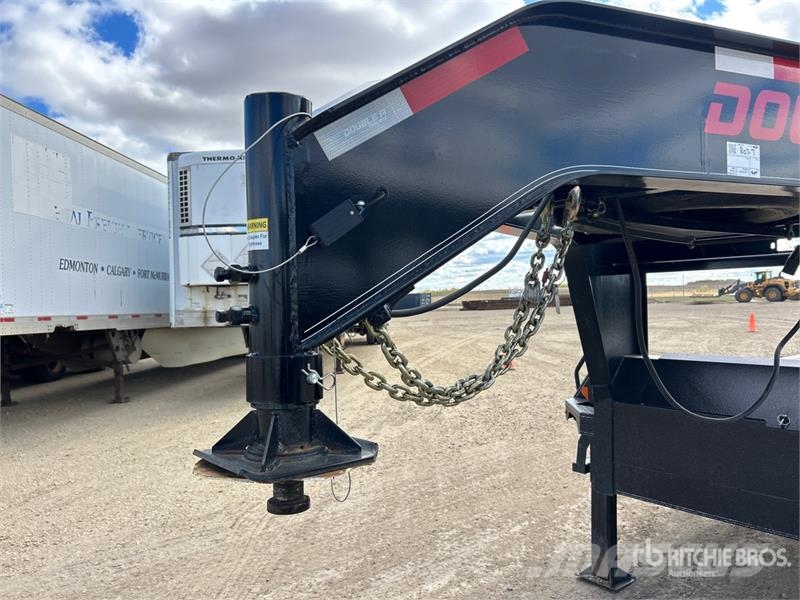 Double A GHB218-32 32 ft Tri/A Gooseneck Equipment Vehicle transport trailers