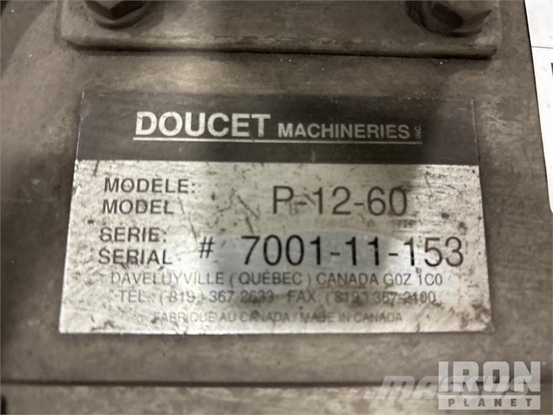 Doucet R-12-60 Electric Belt/Disc Grinder Utilaje construcții - Altele