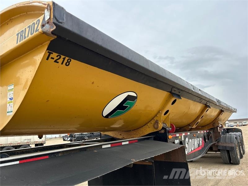  Douglas 38 ft Tri/A Side Dump Trailer Самоскиди