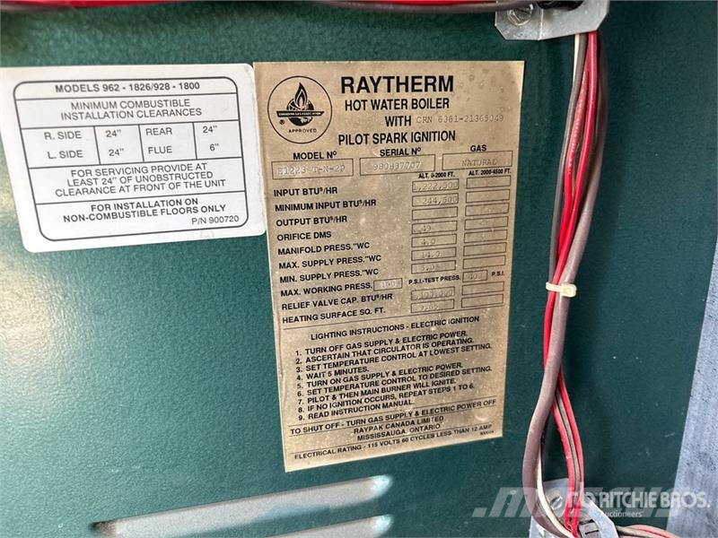 DryAir N1200SE Glycol Ground Heater Equipo para calentado y descongelación