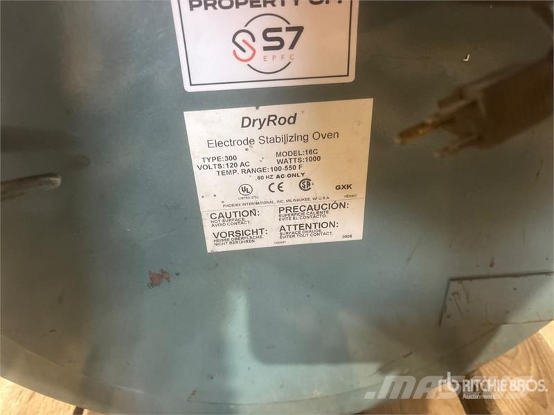 DryRod 16C Industrial Oven Ďalšie komponenty
