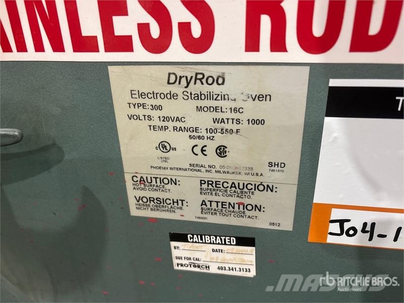  DryRod 16C Industrial Oven Drugi deli