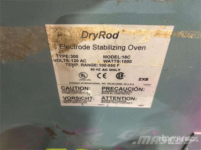 DryRod 16C Industrial Oven Drugi deli