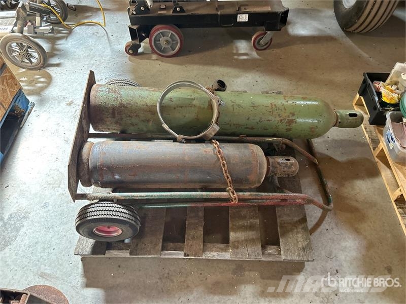 Dual Propane Tank & Dolly Cart Drugi deli