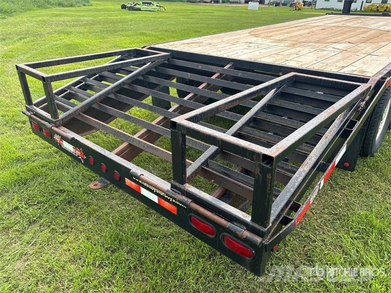  Dumonceau 24 ft T/A Gooseneck Equipment Trailer Remolques para transporte de vehículos