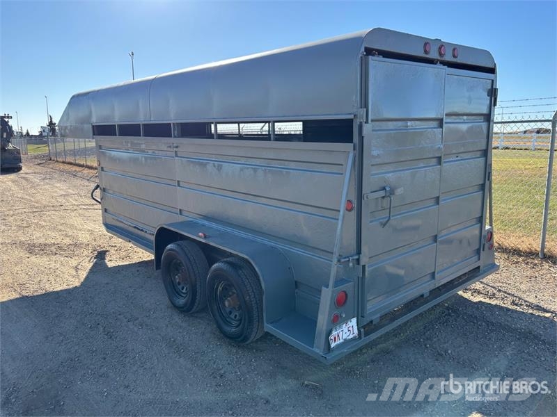 Duncan 16 ft T/A Gooseneck Livestock Trailer Dyretransport tilhenger