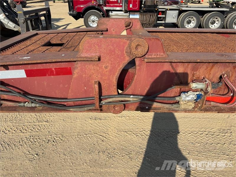  Dyna-Haul 30000 kg Tri/A Lowboy Trailer Nizki nakladalci