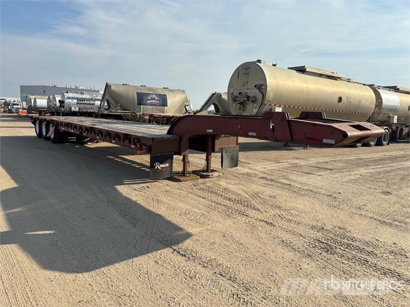  Dyna-Haul 30000 kg Tri/A Lowboy Trailer Nizki nakladalci