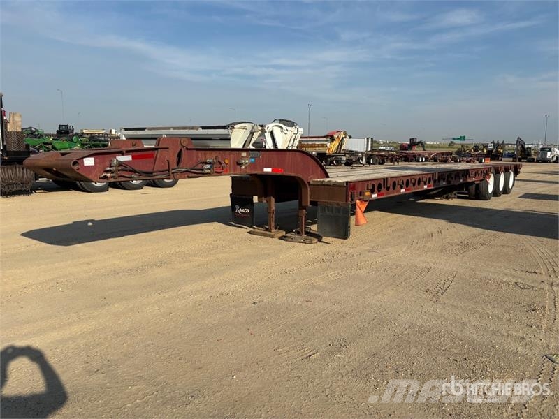  Dyna-Haul 30000 kg Tri/A Lowboy Trailer Nizki nakladalci