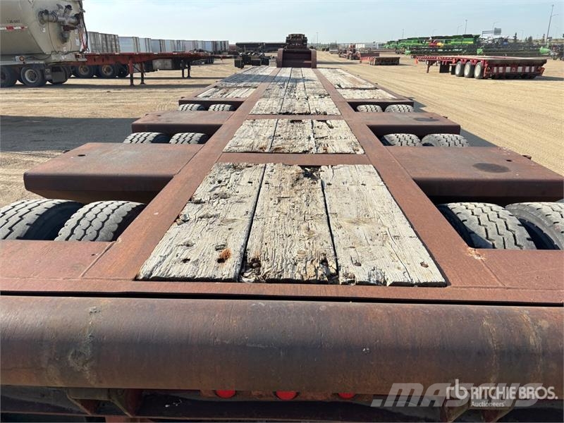  Dyna-Haul 30000 kg Tri/A Lowboy Trailer Nizki nakladalci