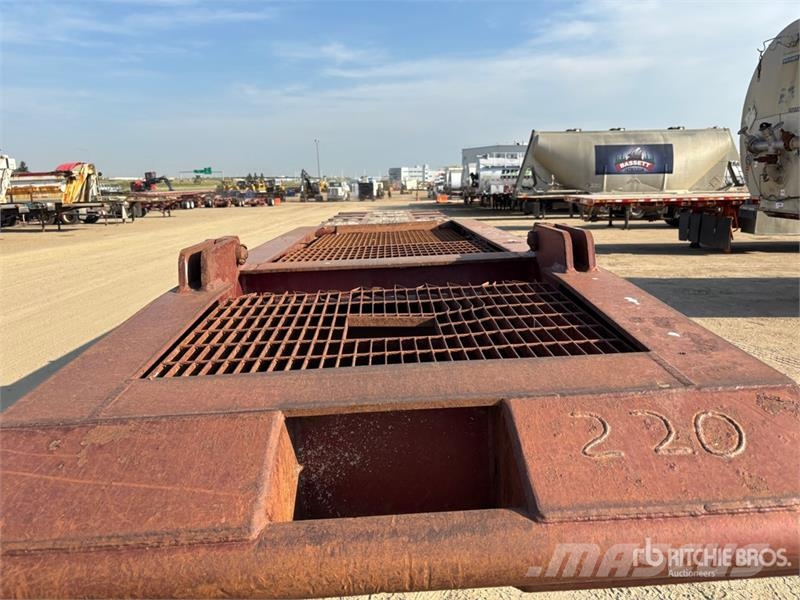  Dyna-Haul 30000 kg Tri/A Lowboy Trailer Nizki nakladalci