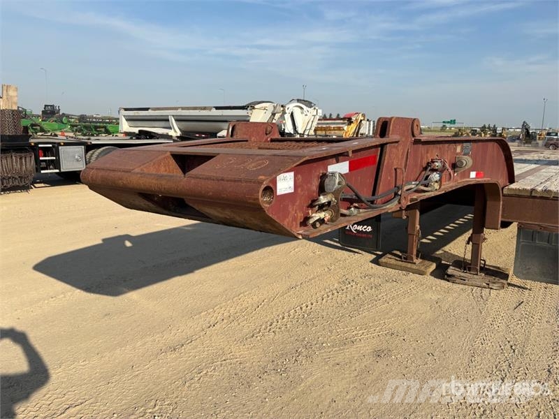  Dyna-Haul 30000 kg Tri/A Lowboy Trailer Nizki nakladalci