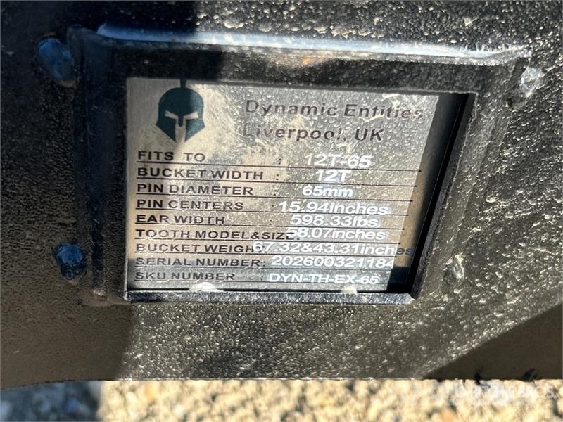 Dynamic Entities 120CL 16 in Excavator Thumb - Fits 65mm C Skovle