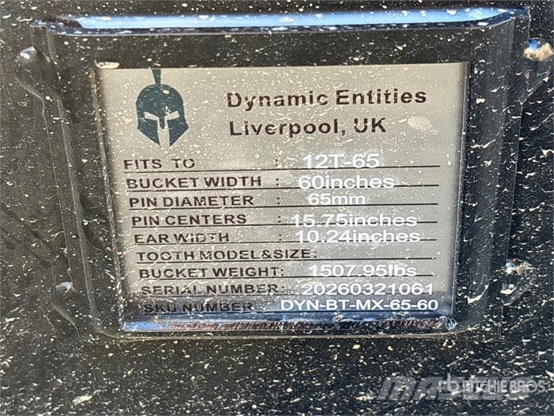Dynamic Entities 120CL 60 in Tilting Excavator Bucket - Fi Skovle