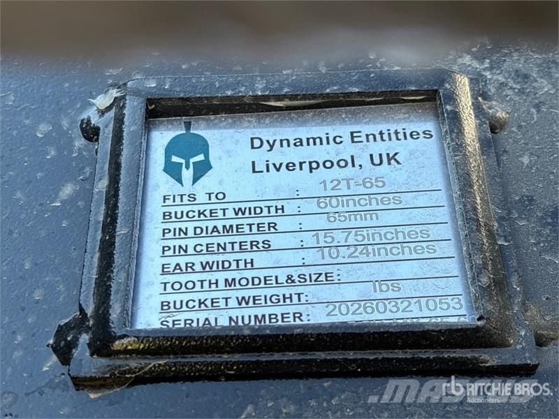 Dynamic Entities 120CL 60 in Skeleton Excavator Bucket - F Skovle