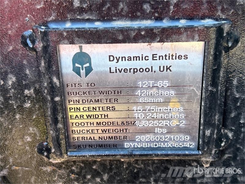 Dynamic Entities 200CL 42 in Excavator Bucket - Fits 80mm  Κουβάδες