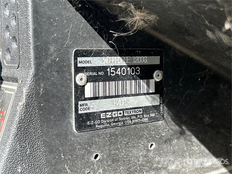 E-Z-GO Workhorse 1200G Golf Cart (Inoperable) Golf cart