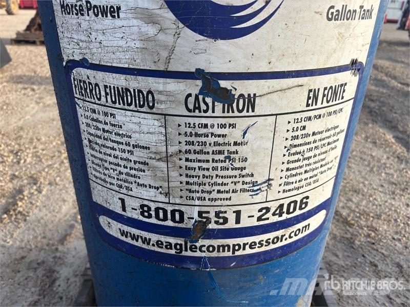 Eagle 12.5 cfm Electric 60 gal Air Compressor Kompressorit