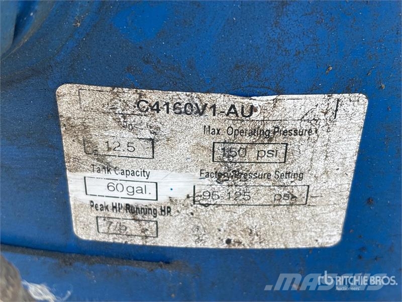 Eagle 12.5 cfm Electric 60 gal Air Compressor Kompressorit