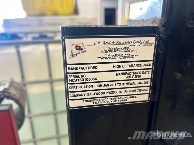 Eastwood Products High Clearance Sprayer Jack ماكينات زراعية - غير ذلك