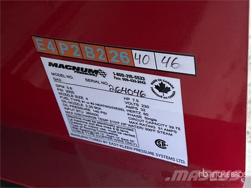 Easy-Kleen Magnum 3600 Electric Pressure Washer (Unused) Nízkotlakové umývačky