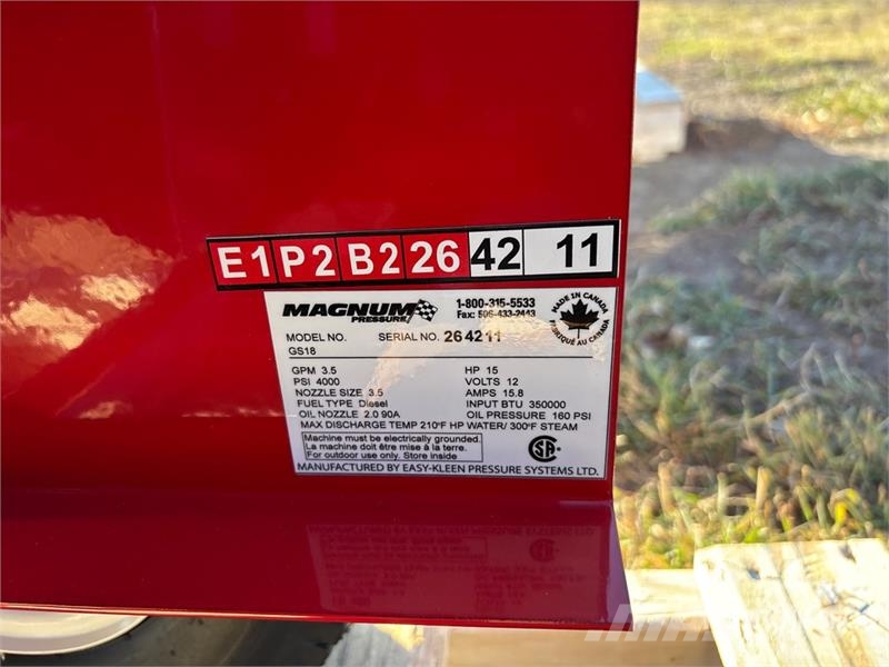 Easy-Kleen Magnum Gold Pressure Washer (Unused) معدات الغسل بالضغط الخفيف