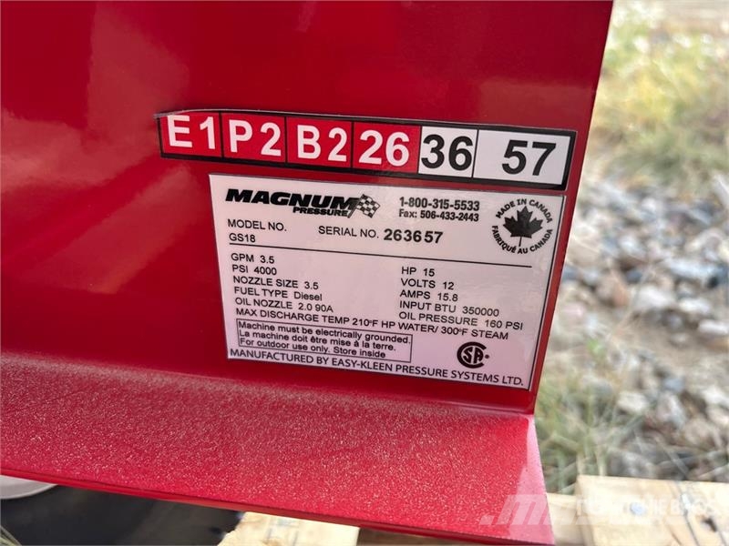 Easy-Kleen Magnum Gold Pressure Washer (Unused) Kergsurvepesurid