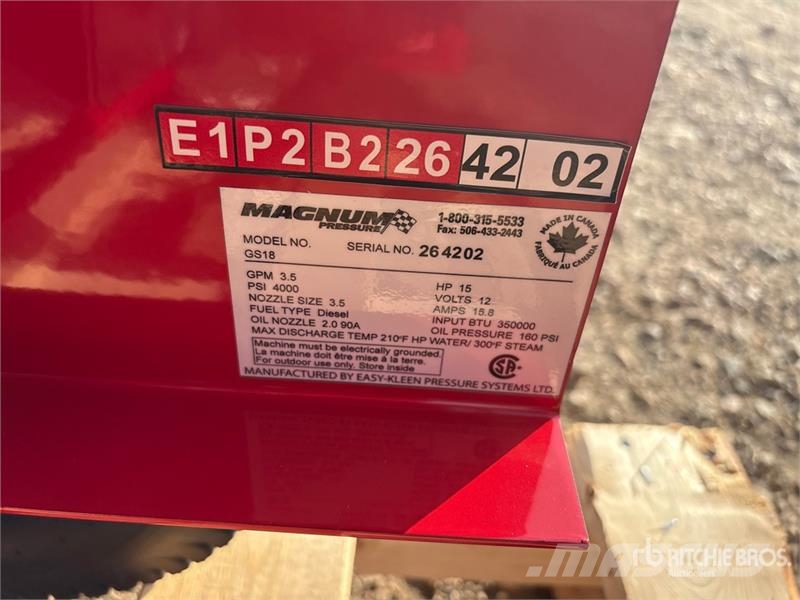 Easy-Kleen Magnum Gold Pressure Washer (Unused) Hand Wasserdruckreiniger