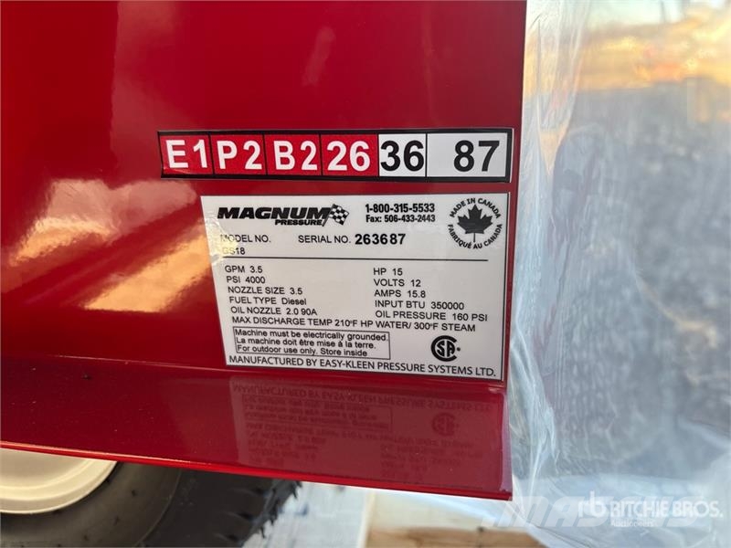 Easy-Kleen Magnum Gold Pressure Washer (Unused) Nízkotlakové myčky