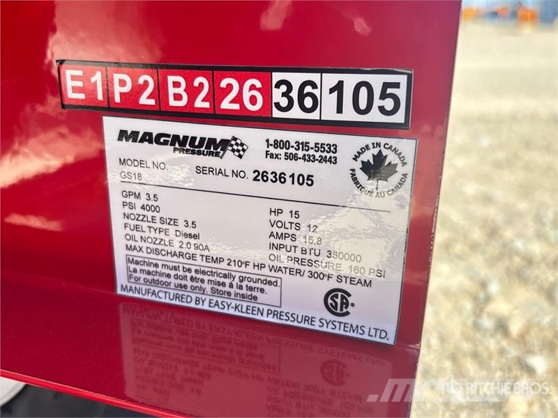 Easy-Kleen Magnum Gold Pressure Washer (Unused) Nízkotlakové myčky
