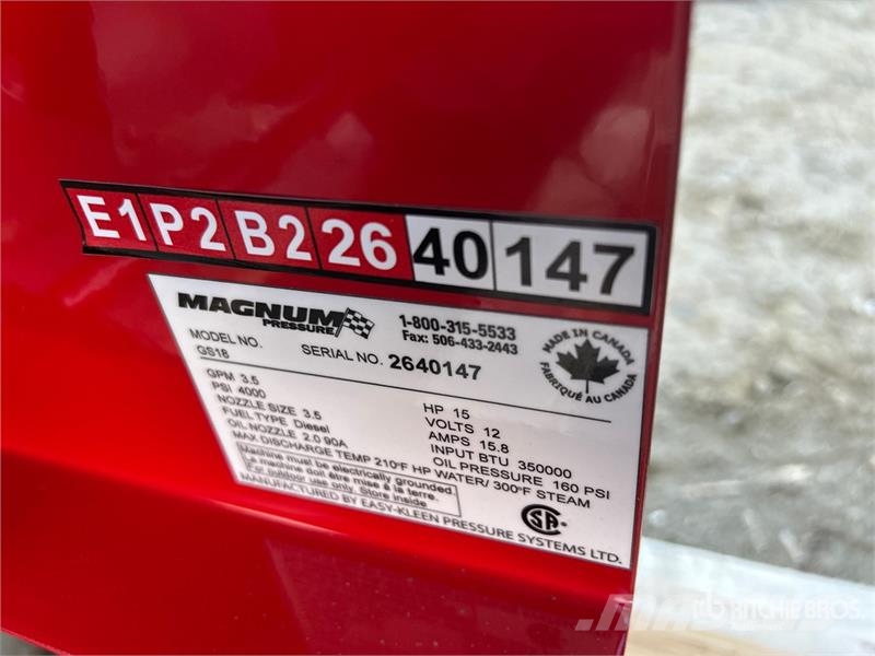 Easy-Kleen Magnum Gold Pressure Washer (Unused) Nízkotlakové umývačky