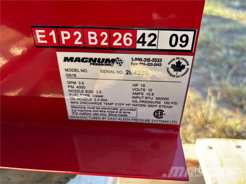 Easy-Kleen Magnum Gold Pressure Washer (Unused) معدات الغسل بالضغط الخفيف