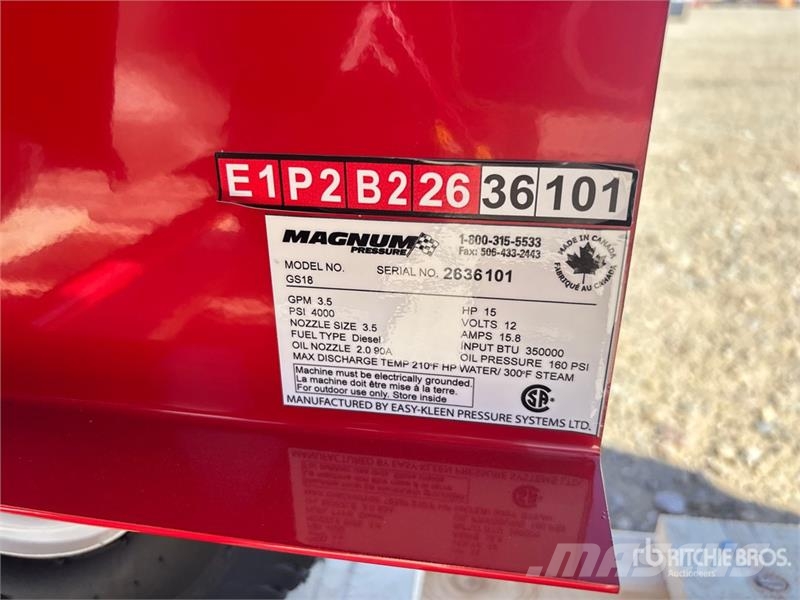 Easy-Kleen Magnum Gold Pressure Washer (Unused) Nízkotlakové myčky