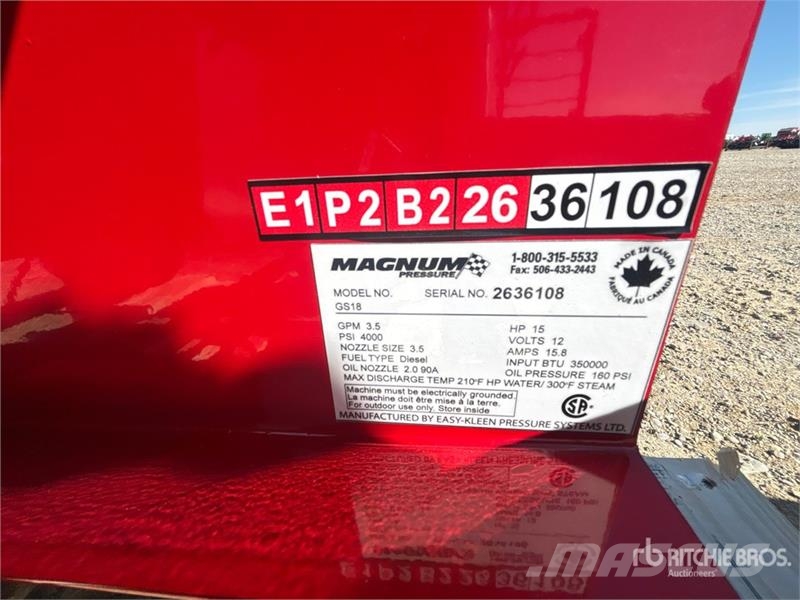 Easy-Kleen Magnum Gold 4000 Series Pressure Washer (Unused) Мойки низкого давления