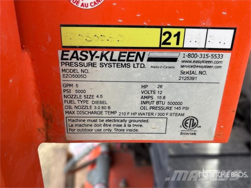 Easy-Kleen Pressure Washer Mašine za pranje pod niskim pritiskom