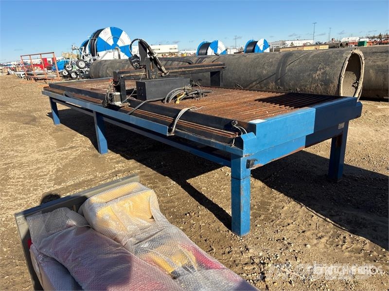  Easy Loader EZ 4 ft x 16 ft Plasma Cutting Table مكونات أخرى