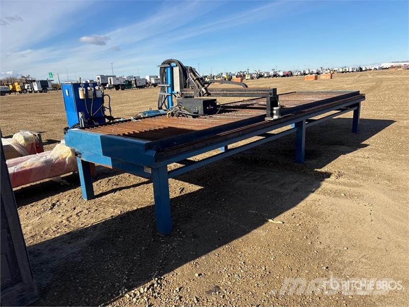  Easy Loader EZ 4 ft x 16 ft Plasma Cutting Table مكونات أخرى