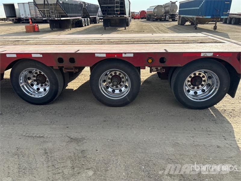 Edmonton Trailer 53 ft Tri/A Folding Neck Trailer Pranchas / Carrega-tudo