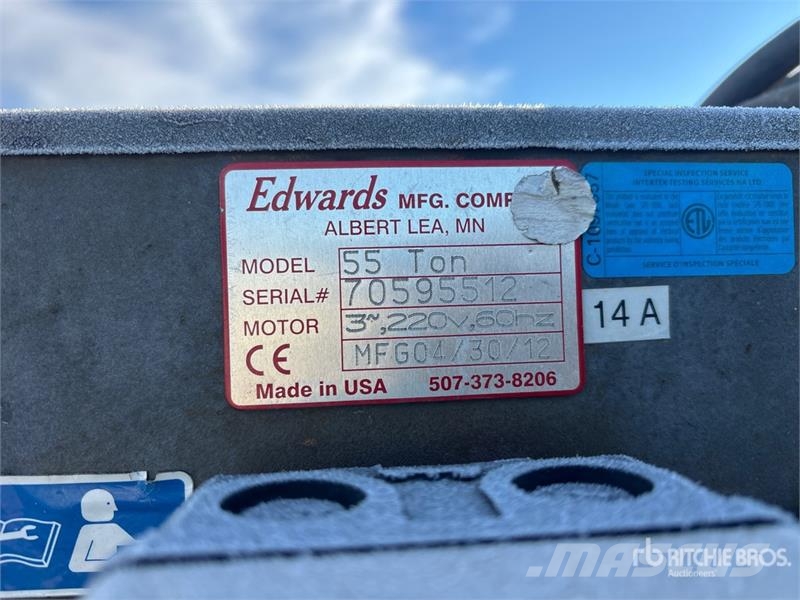 Edwards 55 ton Iron Worker Construction - Autres