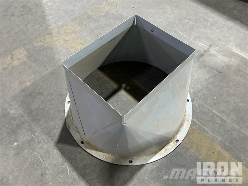  Edwards Grain Guard 24 in Round To 14 in x 17.5 Sq Agricoltura - Altro