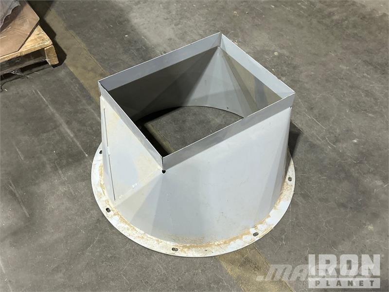  Edwards Grain Guard 24 in Round To 14 in x 17.5 Sq Agricoltura - Altro