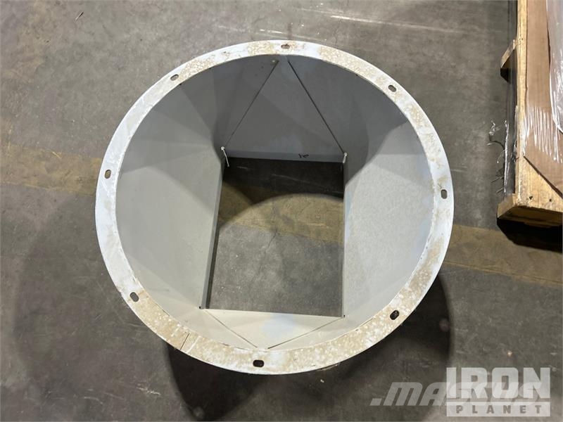  Edwards Grain Guard 24 in Round To 14 in x 17.5 Sq Agricoltura - Altro