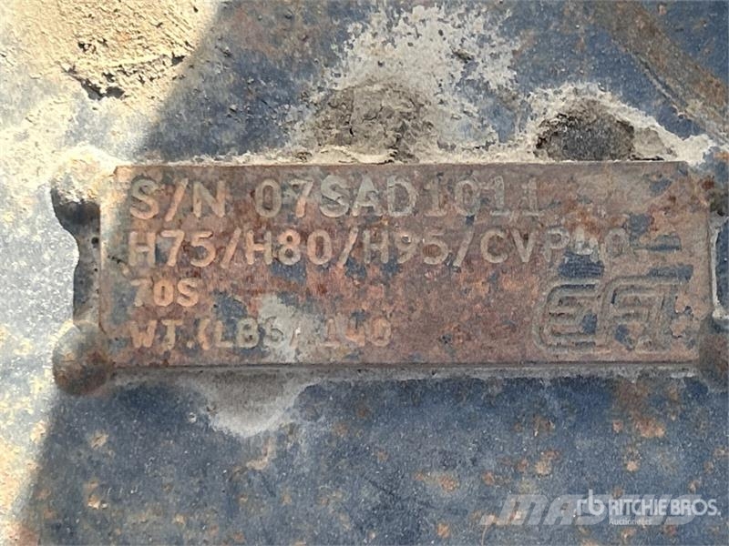  EFI 420/430 13.5 in Q/C Compactor Adapter Wedge Ostale komponente za građevinarstvo