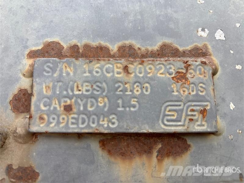 EFI 59 in Cleanup Excavator Bucket - Fits 160 Seri Kanalak