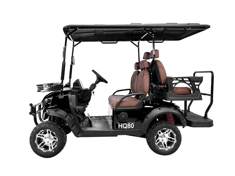 Electric Black Four-Seater Golf Cart (Unused) Golfautot