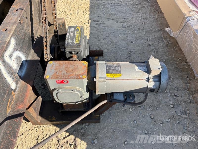 Electric Powered Pipe Roller Andre komponenter