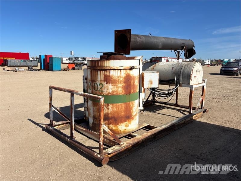 Electric Skid Mounted Incinerator Utilaje construcții - Altele