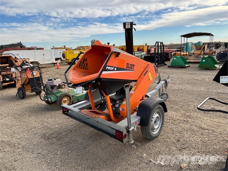 Eliet Prof 6 Tow-Behind Wood Chipper ماكينات تقطيع أخشاب الحراجة